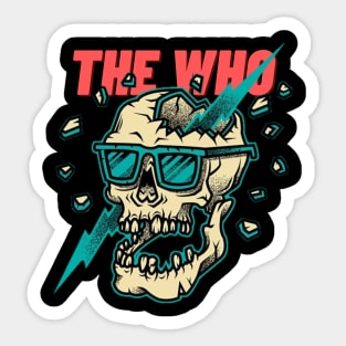 the who Sticker